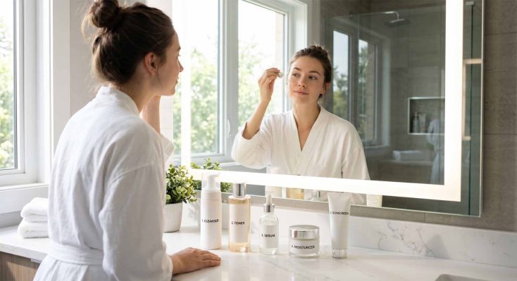 El orden correcto de una rutina de skincare (y los errores más comunes)