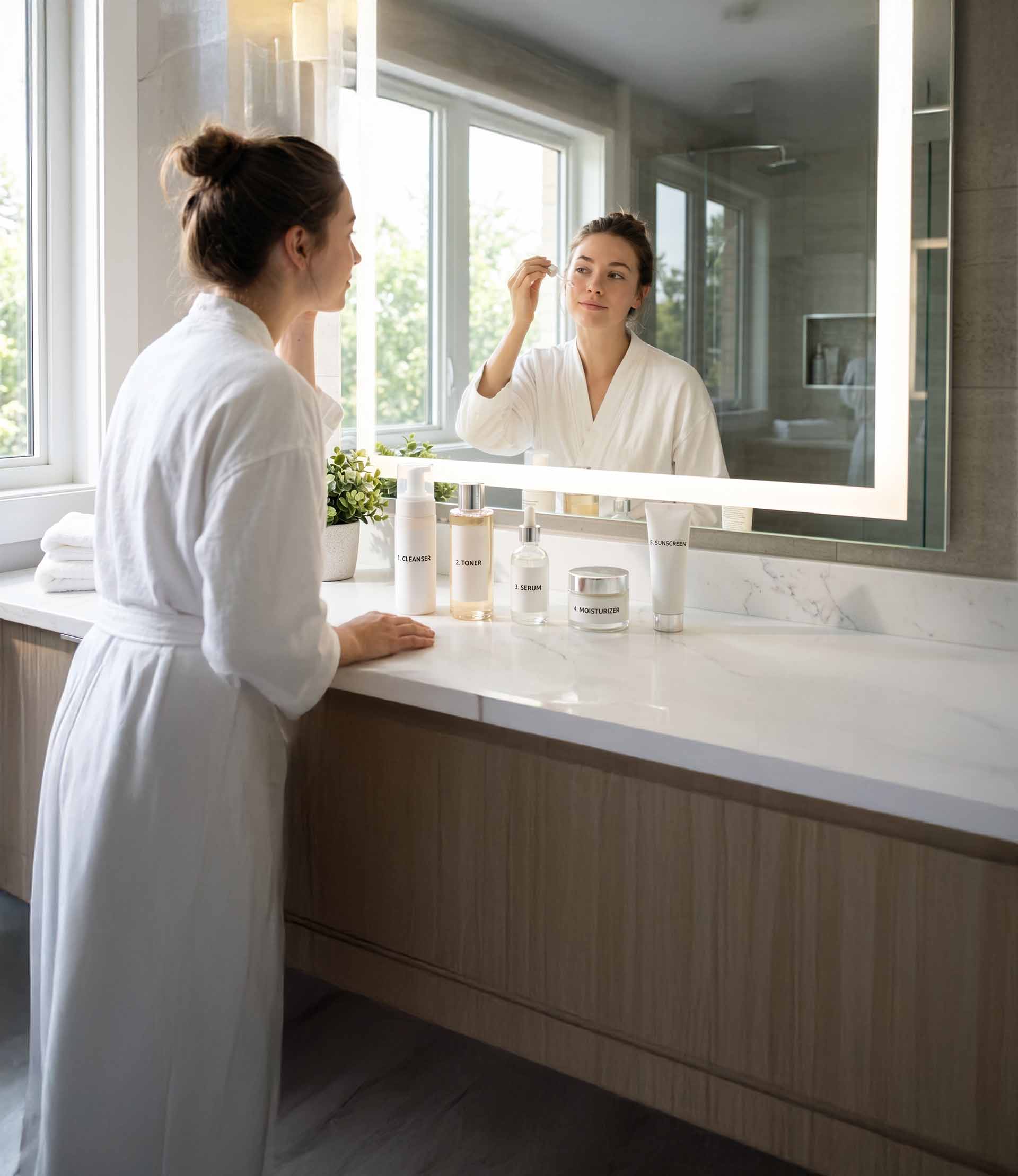 El orden correcto de una rutina de skincare (y los errores m&aacute;s comunes)